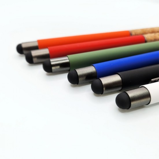 Ручка металева кулькова Bergamo Amazon червоний - 50010122-02