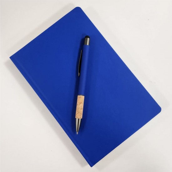 Ручка металева кулькова Bergamo Amazon синій - 50010122-03