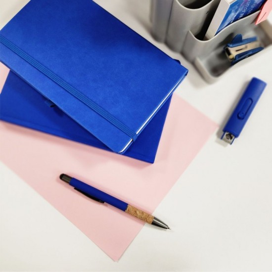 Ручка металева кулькова Bergamo Amazon синій - 50010122-03