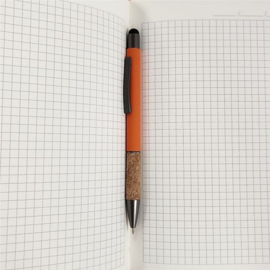 Ручка металева кулькова Bergamo Amazon помаранчевий - 50010122-06