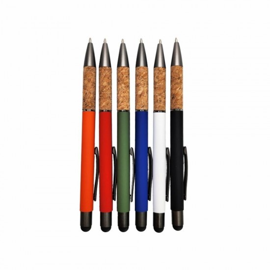 Ручка металева кулькова Bergamo Amazon помаранчевий - 50010122-06