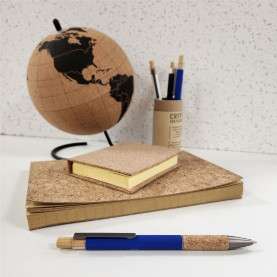 Ручка металева кулькова Bergamo Nile синій - 50010222-03