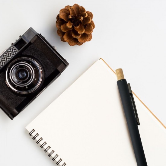 Ручка металева кулькова Bergamo Yukon чорний - 50010422-01 Ручка металева кулькова Bergamo Yukon чорний - 50010422-01