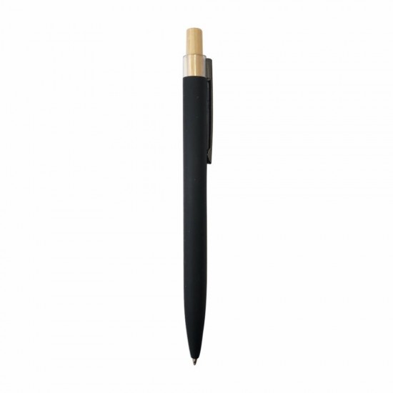 Ручка металева кулькова Bergamo Amur чорний - 50010522-01