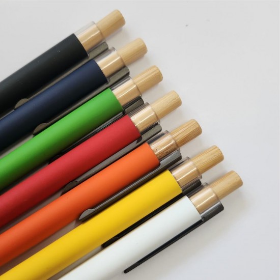 Ручка металева кулькова Bergamo Amur чорний - 50010522-01