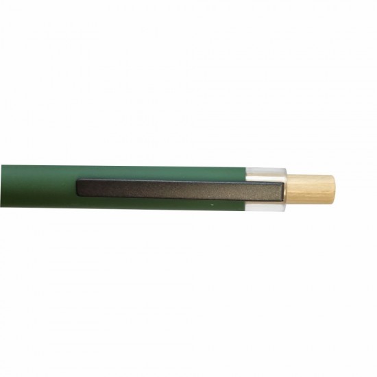 Ручка металева кулькова Bergamo Amur темно-зелений - 50010522-99