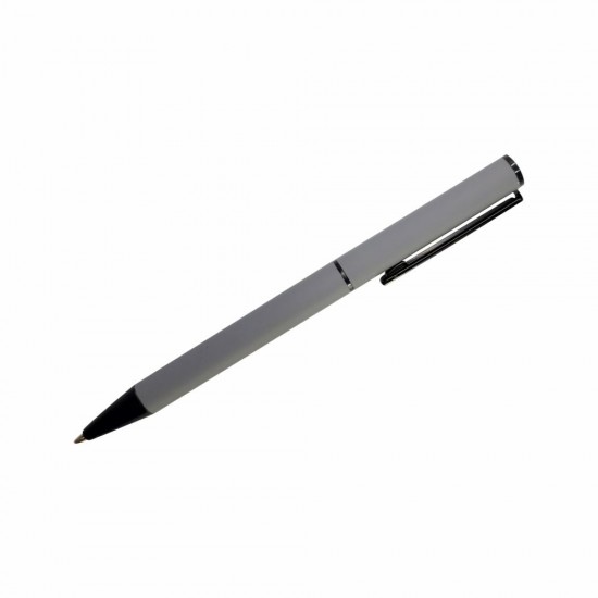 Ручка металева кулькова Bergamo Elbe графітовий - 50010622-11