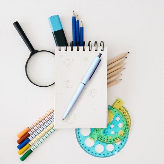 Ручка пластикова кулькова Bergamo Zambezi білий - 50010819-08 Ручка пластикова кулькова Bergamo Zambezi білий - 50010819-08