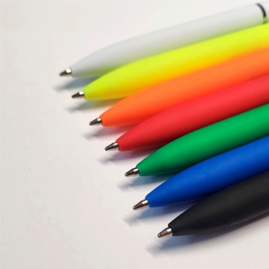 Ручка пластикова кулькова Bergamo Isa червоний - 50010919-02