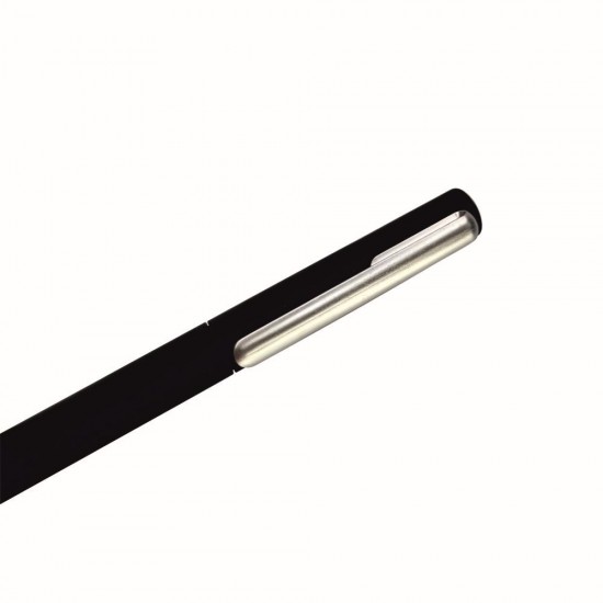 Ручка пластикова кулькова Bergamo Brasos чорний - 50011019-01