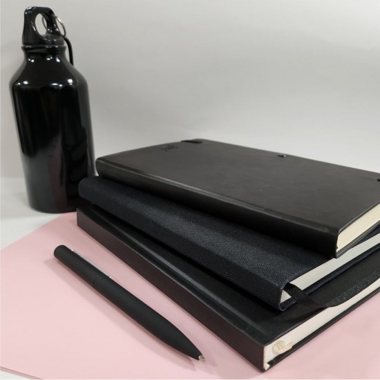 Ручка пластикова кулькова Bergamo Brasos чорний - 50011019-01