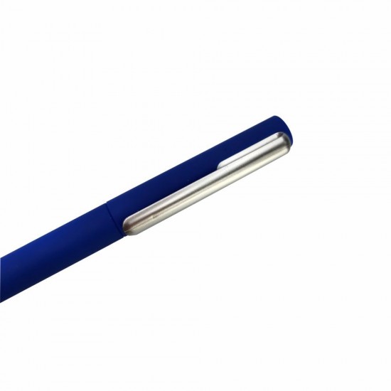 Ручка пластикова кулькова Bergamo Brasos синій - 50011019-03