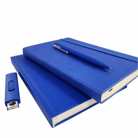 Ручка пластикова кулькова Bergamo Brasos синій - 50011019-03