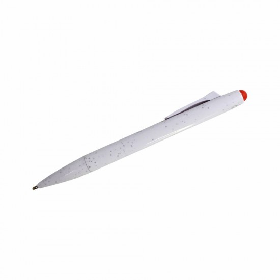 Ручка пластикова гелева Bergamo Ottawa білий/червоний - 50011119-02