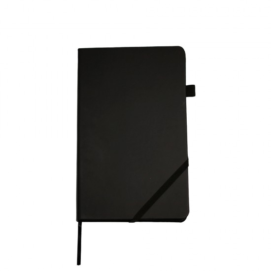 Блокнот в клітинку А5 Berganote Hard, тверда обкладинка чорний - 50040138-01