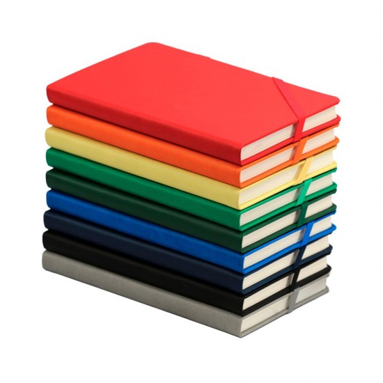 Блокнот в клітинку А5 Berganote Hard, тверда обкладинка чорний - 50040138-01