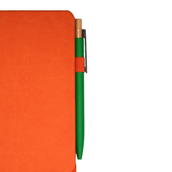 Блокнот в клітинку А5 Berganote Hard, тверда обкладинка помаранчевий - 50040138-06 Блокнот в клітинку А5 Berganote Hard, тверда обкладинка помаранчевий - 50040138-06