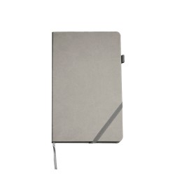 Блокнот в клітинку А5 Berganote Hard, тверда обкладинка сірий - 50040138-07