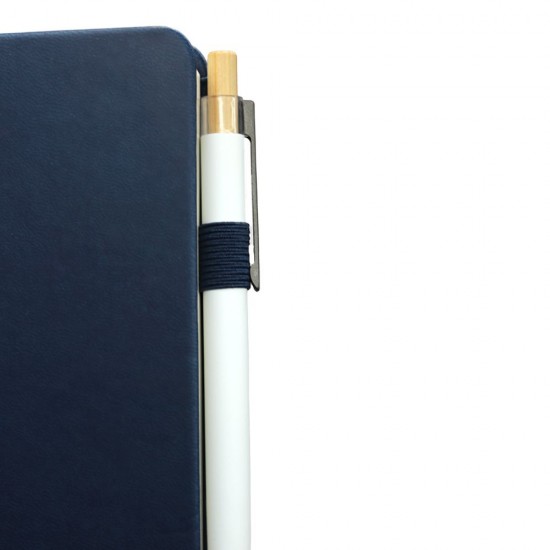 Блокнот в клітинку А5 Berganote Hard, тверда обкладинка темно-синій - 50040138-44 Блокнот в клітинку А5 Berganote Hard, тверда обкладинка темно-синій - 50040138-44