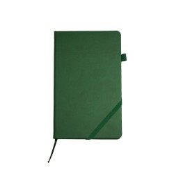 Блокнот в клітинку А5 Berganote Hard, тверда обкладинка темно-зелений - 50040138-99