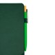 Блокнот в клітинку А5 Berganote Hard, тверда обкладинка темно-зелений - 50040138-99