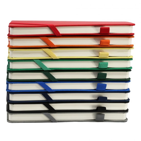 Блокнот в клітинку А5 Berganote Hard, тверда обкладинка темно-зелений - 50040138-99