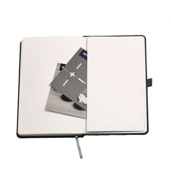 Блокнот в клітинку А5 Berganote Soft, тверда обкладинка сірий - 50040238-04