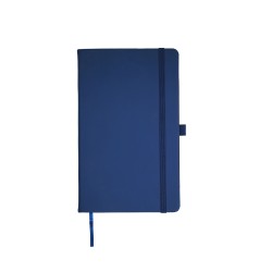 Блокнот в клітинку А5 Berganote Soft, тверда обкладинка темно-синій - 50040238-44