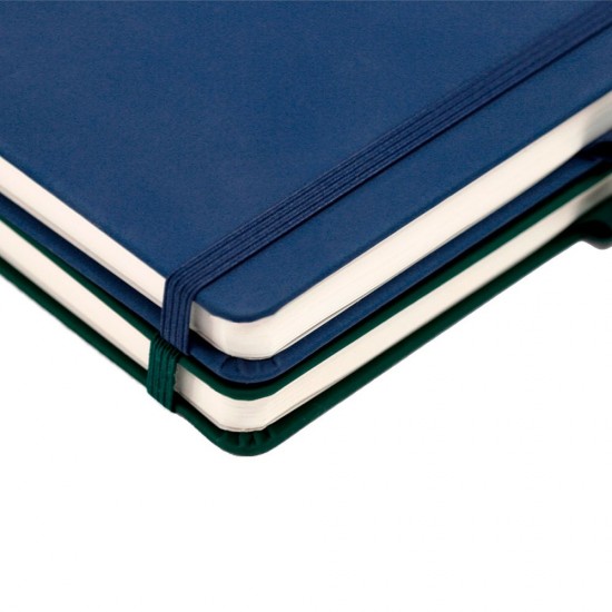 Блокнот в клітинку А5 Berganote Soft, тверда обкладинка темно-синій - 50040238-44 Блокнот в клітинку А5 Berganote Soft, тверда обкладинка темно-синій - 50040238-44