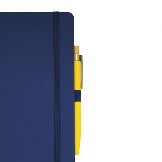 Блокнот в клітинку А5 Berganote Soft, тверда обкладинка темно-синій - 50040238-44 Блокнот в клітинку А5 Berganote Soft, тверда обкладинка темно-синій - 50040238-44