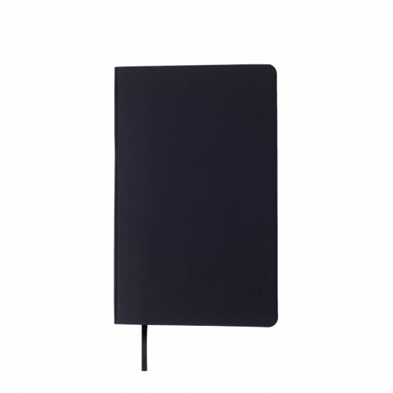 Блокнот в клітинку А5 Berganote Soft, тверда обкладинка чорний - 50040238-01