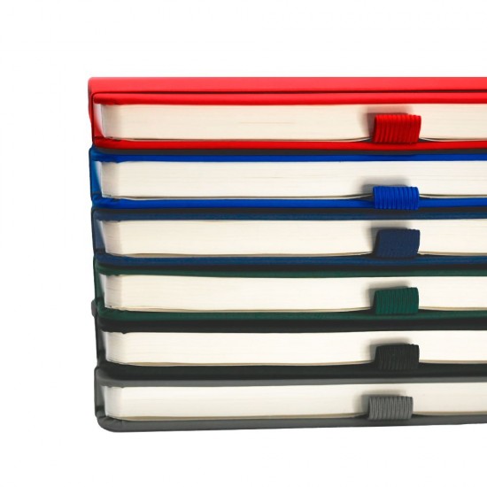 Блокнот в клітинку А5 Berganote Soft, тверда обкладинка чорний - 50040238-01