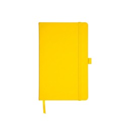 Блокнот в клітинку А5 Berganote Soft, тверда обкладинка жовтий - 50040238-05