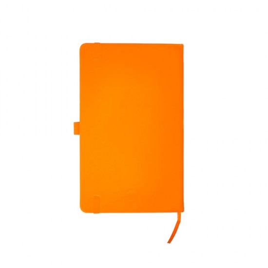 Блокнот в клітинку А5 Berganote Soft, тверда обкладинка помаранчевий - 50040238-06