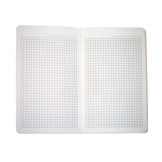 Блокнот в клітинку А5 Berganote Soft, тверда обкладинка помаранчевий - 50040238-06