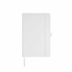 Блокнот в клітинку А5 Berganote Soft, тверда обкладинка білий - 50040238-08