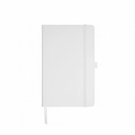 Блокнот в клітинку А5 Berganote Soft, тверда обкладинка білий - 50040238-08