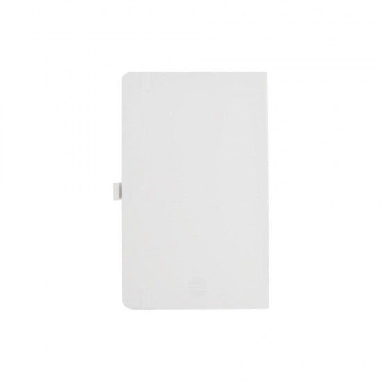 Блокнот в клітинку А5 Berganote Soft, тверда обкладинка білий - 50040238-08