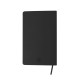 Блокнот в лінію А5 Berganote Flexible, м'яка обкладинка чорний - 50040338-01