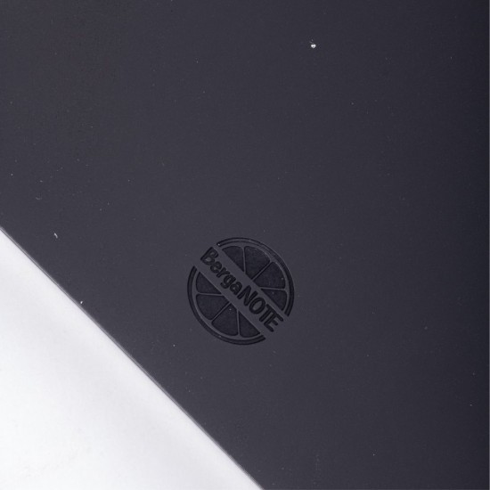 Блокнот в лінію А5 Berganote Flexible, м'яка обкладинка чорний - 50040338-01