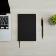 Блокнот в лінію А5 Berganote Flexible, м'яка обкладинка чорний - 50040338-01