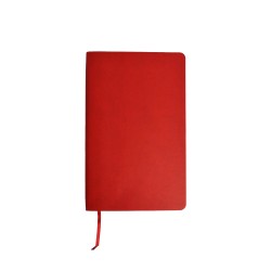 Блокнот в лінію А5 Berganote Flexible, м'яка обкладинка червоний - 50040338-02