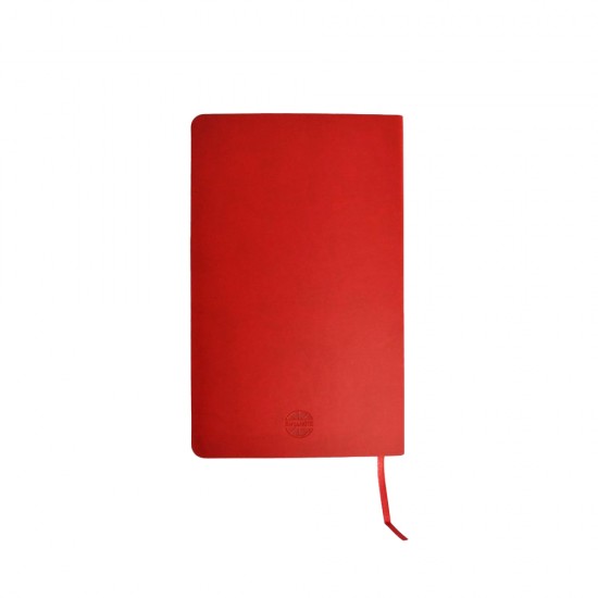 Блокнот в лінію А5 Berganote Flexible, м'яка обкладинка червоний - 50040338-02
