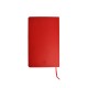Блокнот в лінію А5 Berganote Flexible, м'яка обкладинка червоний - 50040338-02