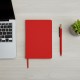 Блокнот в лінію А5 Berganote Flexible, м'яка обкладинка червоний - 50040338-02