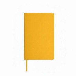 Блокнот в лінію А5 Berganote Flexible, м'яка обкладинка жовтий - 50040338-05