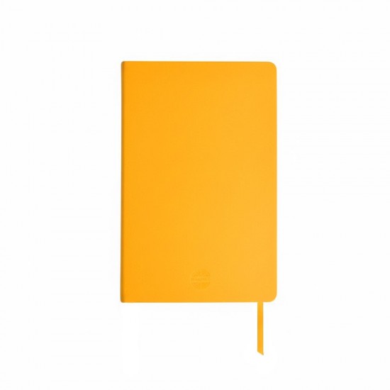 Блокнот в лінію А5 Berganote Flexible, м'яка обкладинка жовтий - 50040338-05