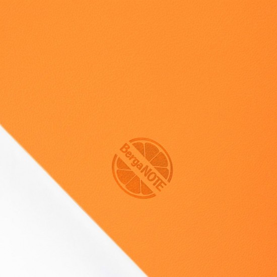 Блокнот в лінію А5 Berganote Flexible, м'яка обкладинка помаранчевий - 50040338-06