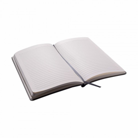 Блокнот в лінію А5 Berganote Flexible, м'яка обкладинка сірий - 50040338-07