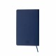 Блокнот в лінію А5 Berganote Flexible, м'яка обкладинка темно-синій - 50040338-44